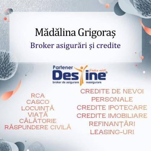 Mădălina Grigoraș- Broker Asigurări